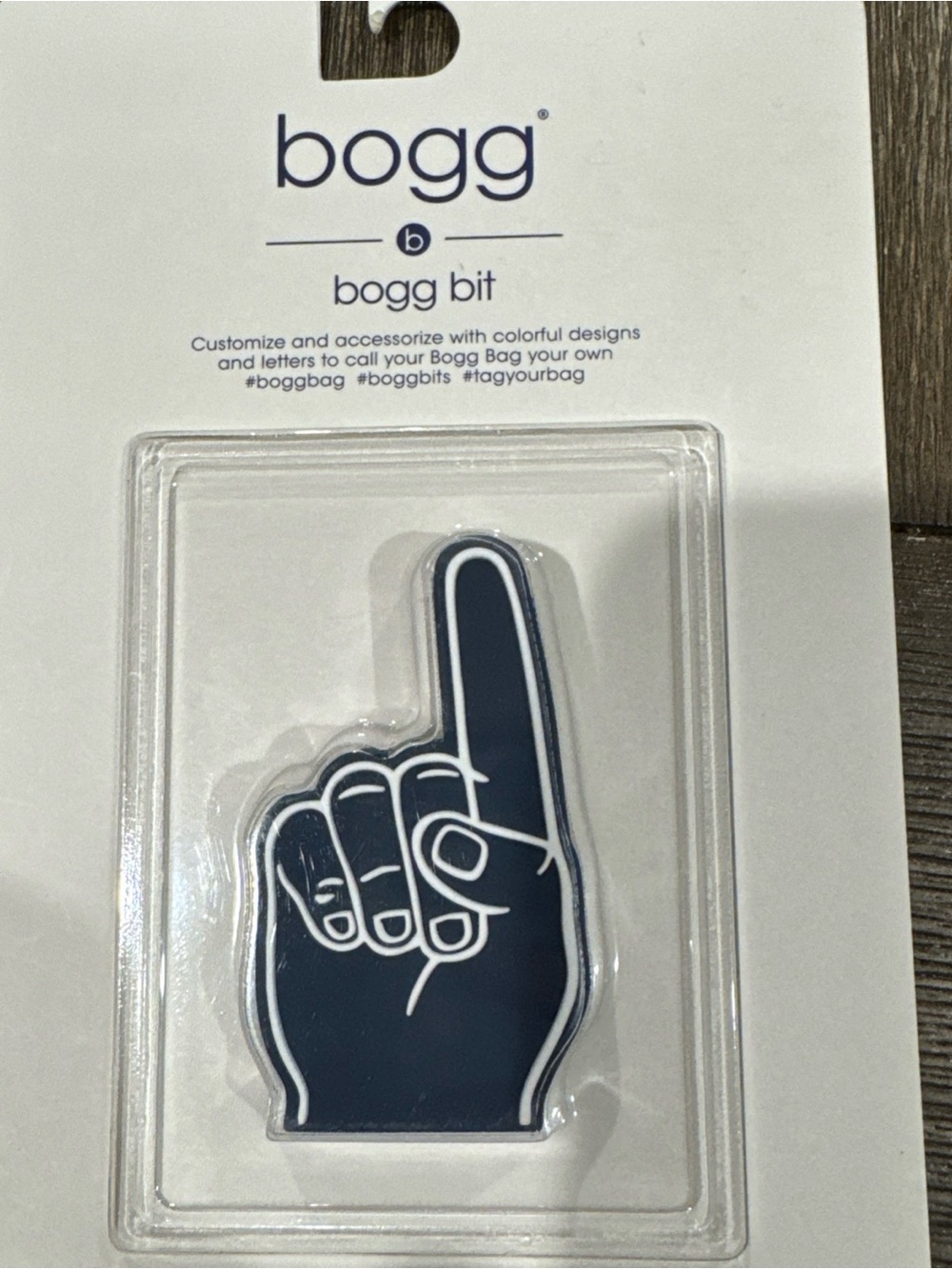 BOGG BAG Navy Foam Finger Bogg Bit